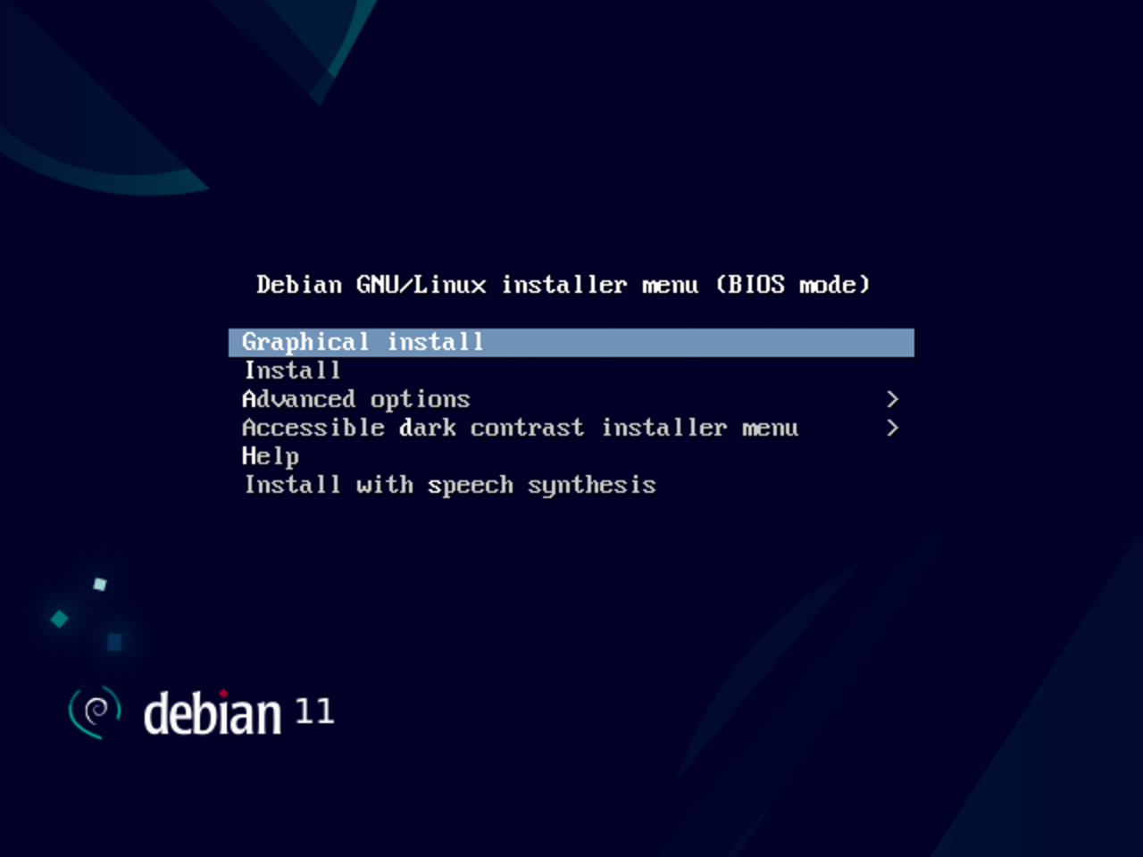 My first Linux laptop - Debian installation in graphical mode