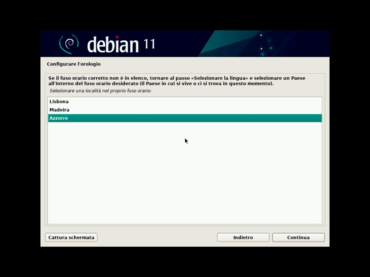 Il mio primo laptop Linux - Scegliere il metodo di partizionamento del disco per l'installazione Debian