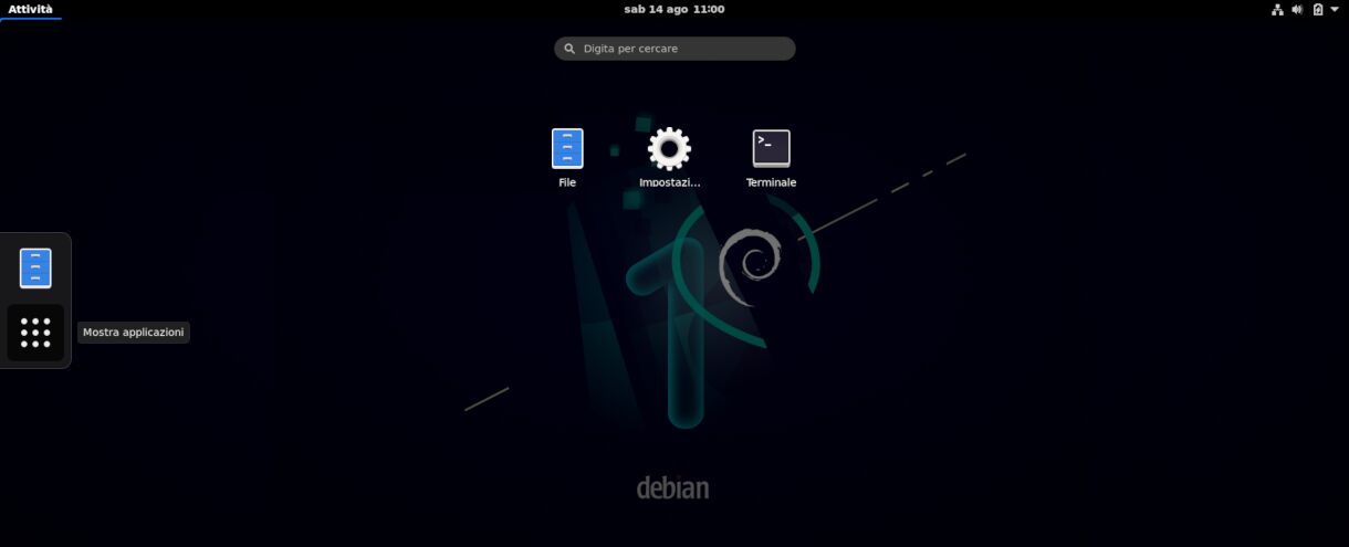 Il mio primo laptop Linux - Installare un ambiente grafico Gnome minimo su Debian in modalità console